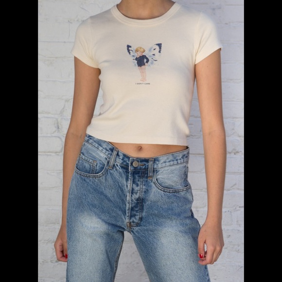 Brandy Melville Tops Brandy Melville Ashlyn I Dont Care Top Poshmark
